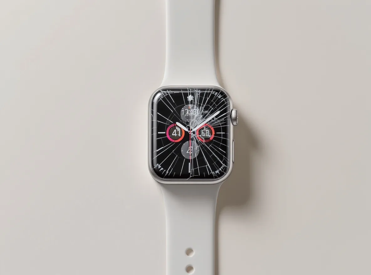 Apple Watch glass and screen repair setup