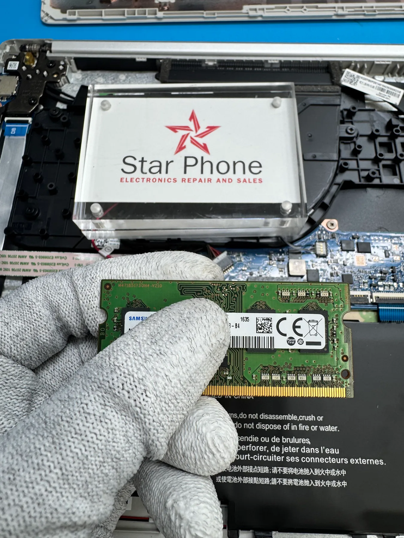 Laptop Memory Upgrade service at Star Phone Fix in Hialeah