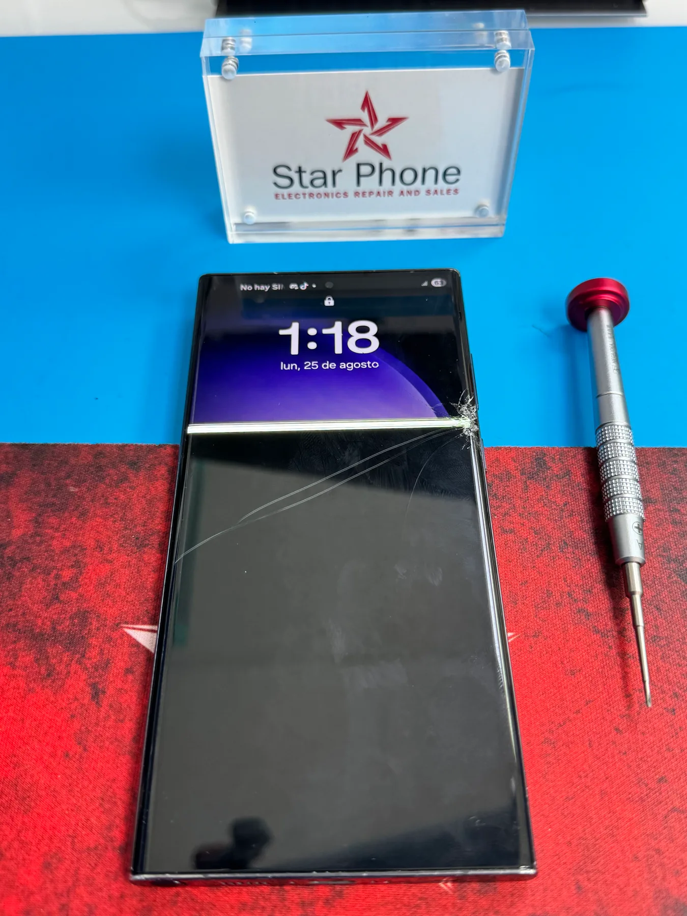 Samsung Screen Repair service at Star Phone Fix in Hialeah